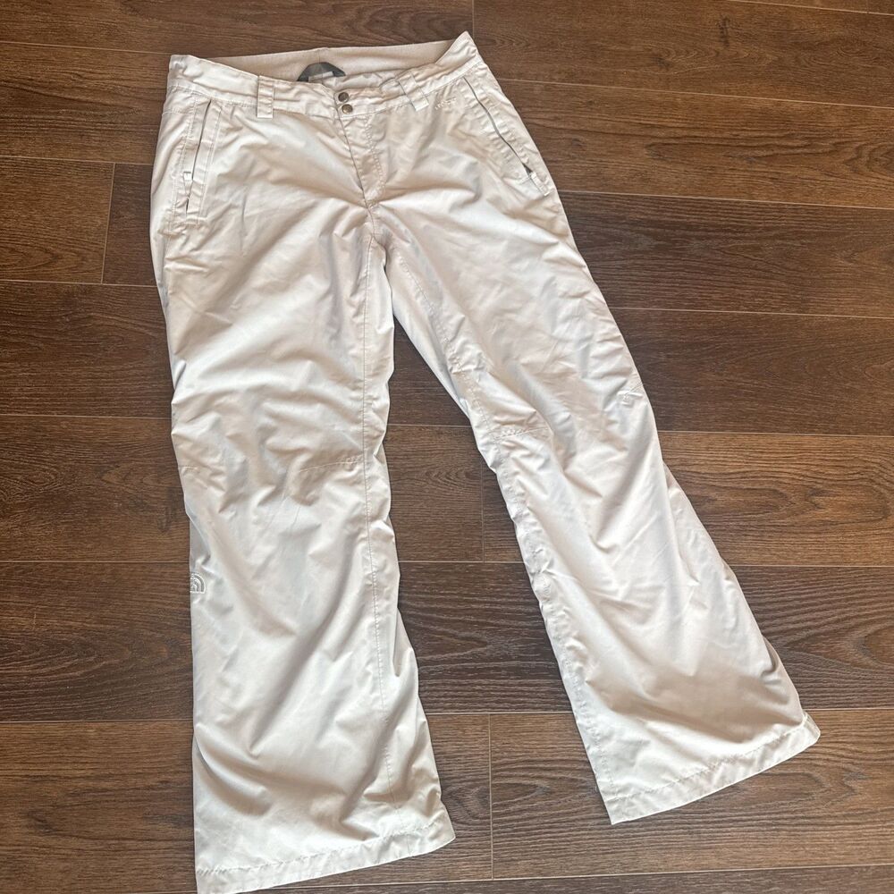 THE NORTH FACE Snow Ski Pants Womens Large Gray HyVent Waterproof